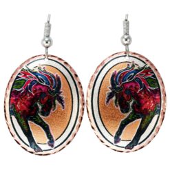 Wild Horse Earrings, Wholesale Horse Art Jewelry