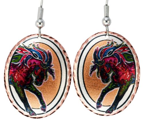 Buy Colorful Wild Horse Earrings