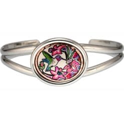 Amazing hummingbird wire bracelet for women who love nature