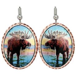 Moose earrings the perfect choice for wildlife lovers