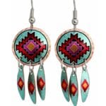 Colorful Unique Native Earrings
