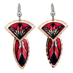 Feather Art Wholesale Art Jewelry, Dangle Dainty Earrings