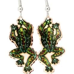 Frog Earrings, Impressive and Unique Art Jewelry