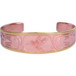 Buy Embossed Copper Native Hummingbird Bracelets
