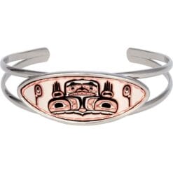 Buy Native Haida hands of creation wire bracelets will take your breath away
