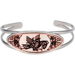 Native Haida eagle wire bracelets you will be impressed with stylishness