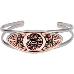 Native Haida eagle wire bracelet, wholesale handcrafted bracelets