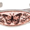 Show off your love for nature by wearing this delightful handcrafted butterfly wire bracelets