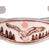 Show off your love for the wild by wearing this delightful handcrafted eagle wire bracelets