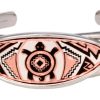 Buy delicately handcrafted wire bracelets created in turtle design