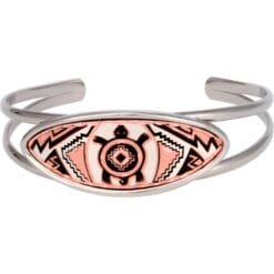 Native inspired turtle wire bracelet, wholesale handcrafted bracelets