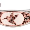 Buy handcrafted Native Haida hummingbird wire bracelets will take your breath away