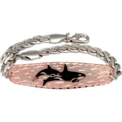 Killer whales chain bracelets will be a great addition to your jewelry collections and a sophisticated look to your outfits