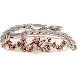 Copper Hummingbird Chain Bracelets