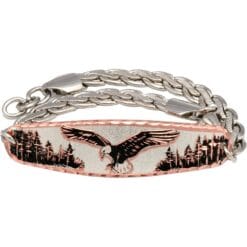 Original and stylish Flying American eagle chain bracelets for women