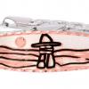Wholesale unique chain bracelets handmade from copper in Native Canadian Inukshuk design Wholesale unique chain bracelets handmade from copper in Native Canadian Inukshuk design
