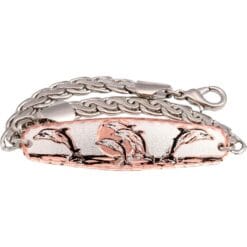 Buy charming dolphin chain bracelets for women who love and cherish wildlife