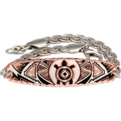 Native inspired turtle chain bracelets for women who love and cherish Native look