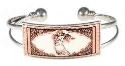Flatter your beautiful lovely look by wearing this charming angel wire bracelets