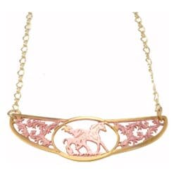 Western Style Horse Choker Necklaces