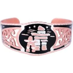 Canada Inukshuk bracelets handmade in filigree style