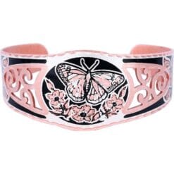 Buy pretty butterfly bracelets handmade in filigree style for women who love nature.