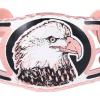 Delicately handmade copper filigree eagle head bracelets