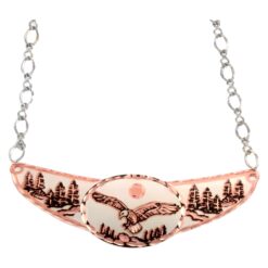 Eagle Choker Necklaces Handmade from Copper