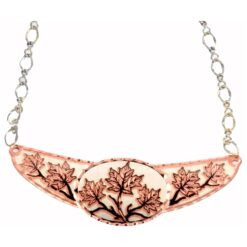 Wholesale Handcrafted Chokers, Maple Leaves Choker Necklaces