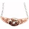 Radiant handmade copper butterfly choker necklace, vivid and sparkling - unique handcrafted jewelry by Copper Reflections