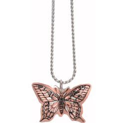 Cut Out Copper Butterfly Necklaces