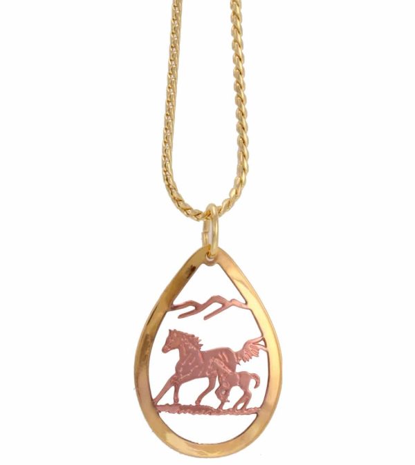 Buy Cut Out Horse Jewelry Necklaces