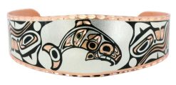 Buy Native Haida salmon bracelet that cannot find elsewhere