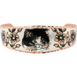 Buy cute black and white kitten bracelet, perfect jewelry gift for cat lovers