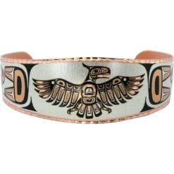 Northwest Native Haida Thunderbird bracelet, perfect way to make a bold style statement