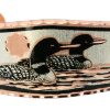 Handmade Canadian jewelry, loons bracelet for women who love wildlife
