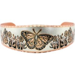Show off what you love most with fun to wear pretty butterfly bracelet