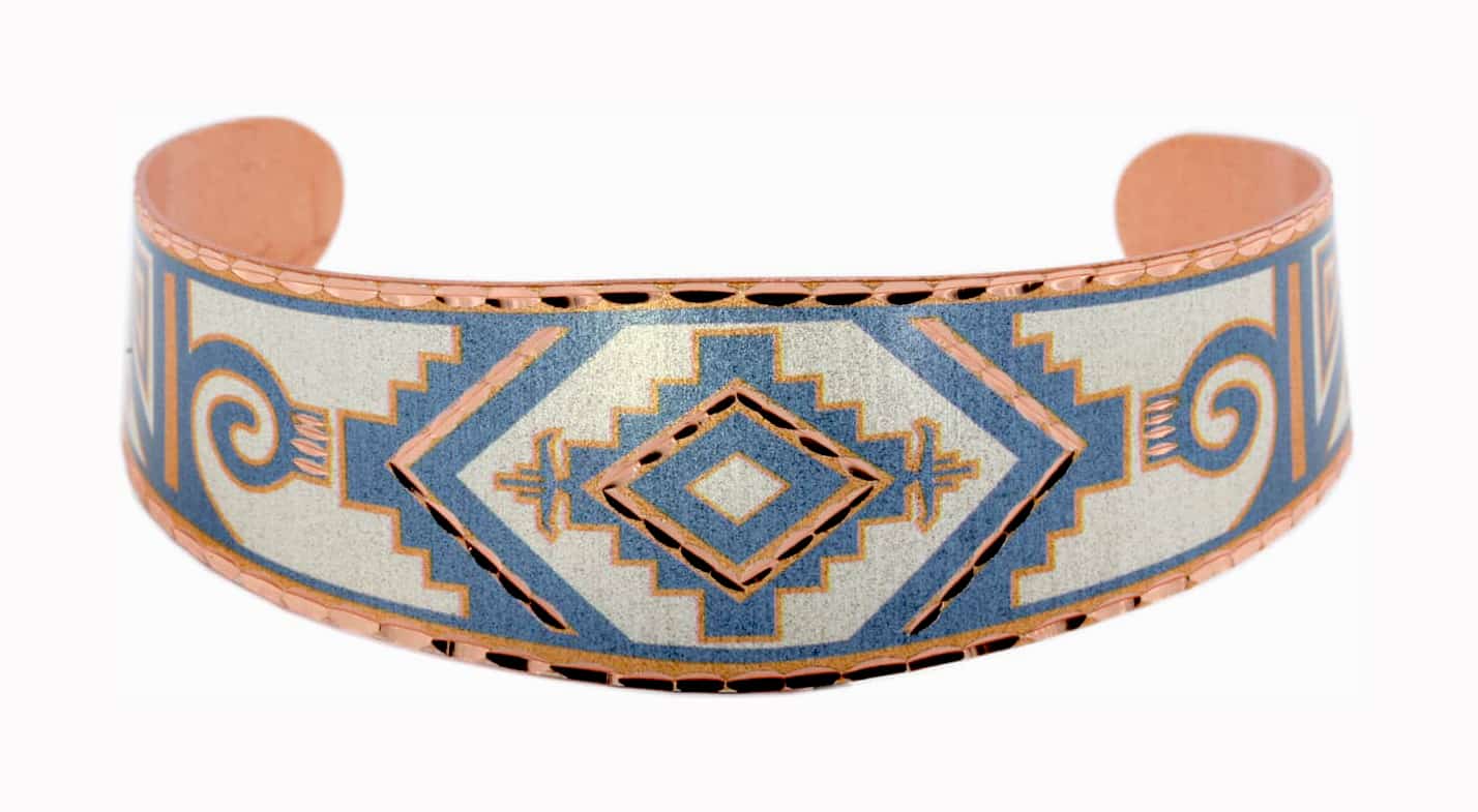 Unique teal blue Southwest Native bracelet Unique teal blue Southwest Native bracelet