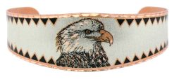 Buy American eagle head bracelet for women who love wildlife