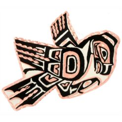Northwest Native Haida Eagle Brooch