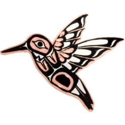 Northwest Native Hummingbird Brooch
