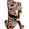 Haida Wolf Brooch Handmade from Copper Haida Wolf Brooch Handmade from Copper
