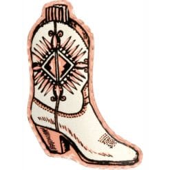 Western Jewelry, Copper Cowboy Boot Brooches