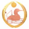 Loon Brooch Created in Fine Details for Wildlife Lovers