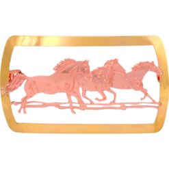 Cut Out Wild Horse Brooch