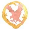 handmade jewelry pins brooches PT 46 Cut Out Eagle Brooch