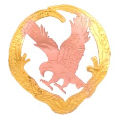 Cut Out Eagle Brooch