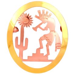 Cut Out Unique Kokopelli Brooched