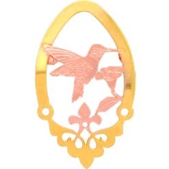 Be the envy of everyone, wear this unique hummingbird brooch
