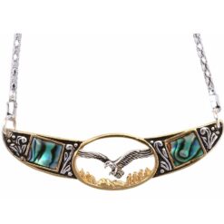 Flying American Eagle Choker Necklaces